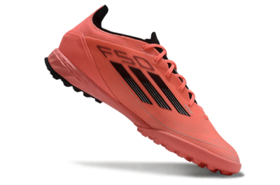 Adidas F50 Pro TF Artificial Turf Soccer Shoes - Red/Black