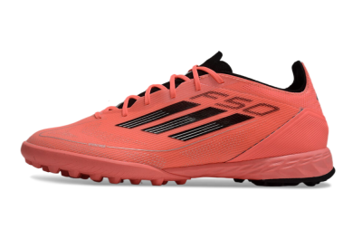 Adidas F50 Pro TF Artificial Turf Soccer Shoes - Red/Black