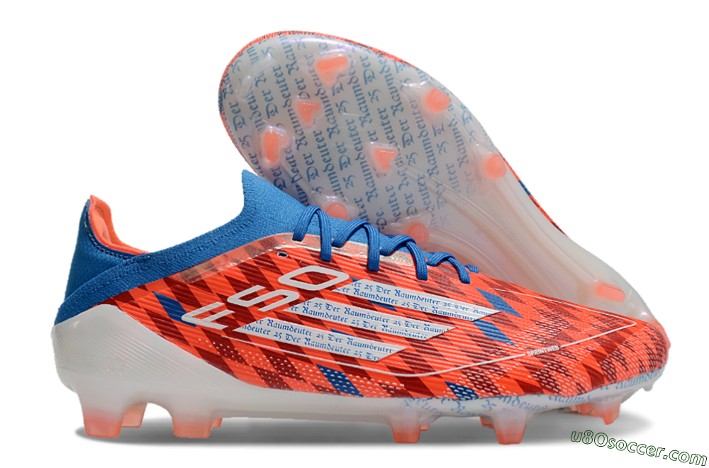 Adidas F50 Elite FG Firm Ground Soccer Cleats - Red/White/Blue 1