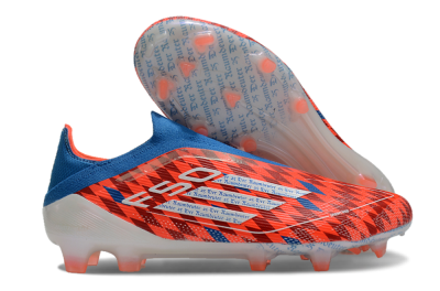 Adidas F50 Elite Laceless FG Firm Ground Soccer Cleats - Red/White/Blue