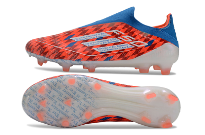 Adidas F50 Elite Laceless FG Firm Ground Soccer Cleats - Red/White/Blue
