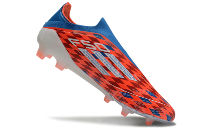 Adidas F50 Elite Laceless FG Firm Ground Soccer Cleats - Red/White/Blue