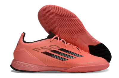 Adidas F50 Pro IC Indoor & Futsal Soccer Shoes - Red/Black