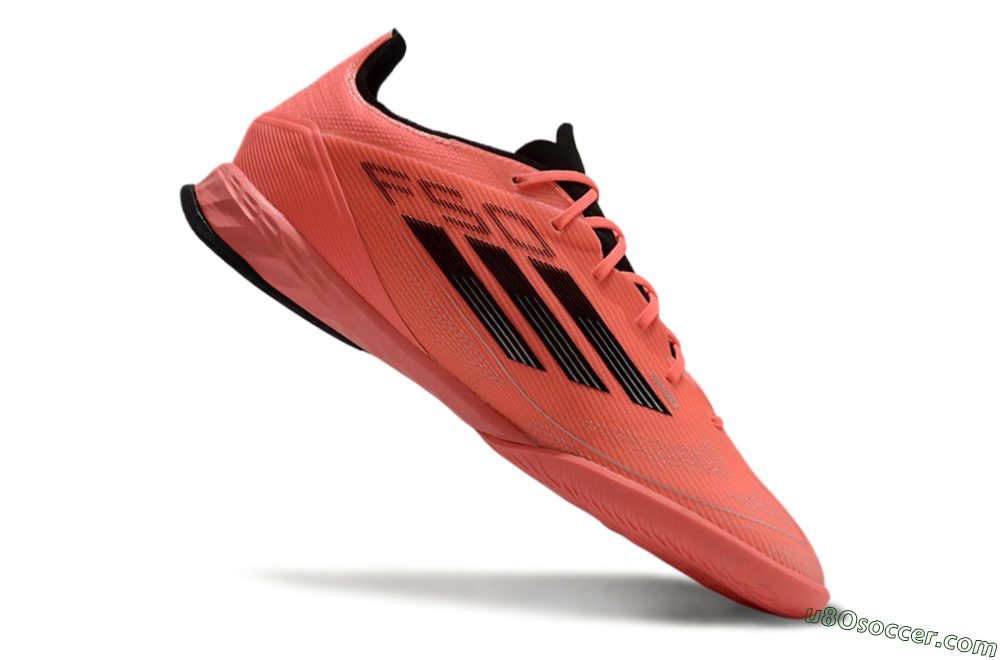 Adidas F50 Pro IC Indoor & Futsal Soccer Shoes - Red/Black 4