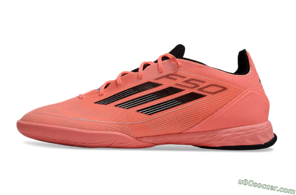 Adidas F50 Pro IC Indoor & Futsal Soccer Shoes - Red/Black 2