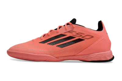 Adidas F50 Pro IC Indoor & Futsal Soccer Shoes - Red/Black