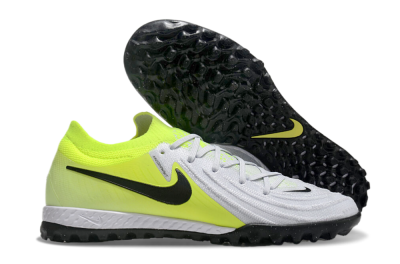 Nike Phantom GX 2 Elite TF Artificial Turf Soccer Shoes - Grey/Black/Yellow
