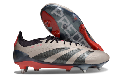 Adidas Predator 24 Elite FG Firm Ground Soccer Cleats - Gold/Blue/Red