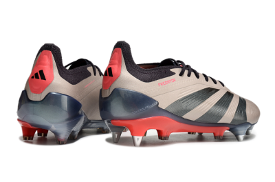 Adidas Predator 24 Elite FG Firm Ground Soccer Cleats - Gold/Blue/Red