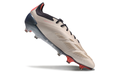 Adidas Predator 24 Elite FG Firm Ground Soccer Cleats - Gold/Blue/Red