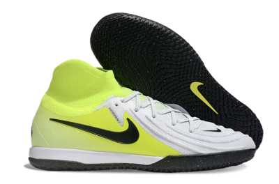 Nike Phantom Luna Elite NU IC Indoor & Futsal Soccer Shoes - Grey/Yellow/Black