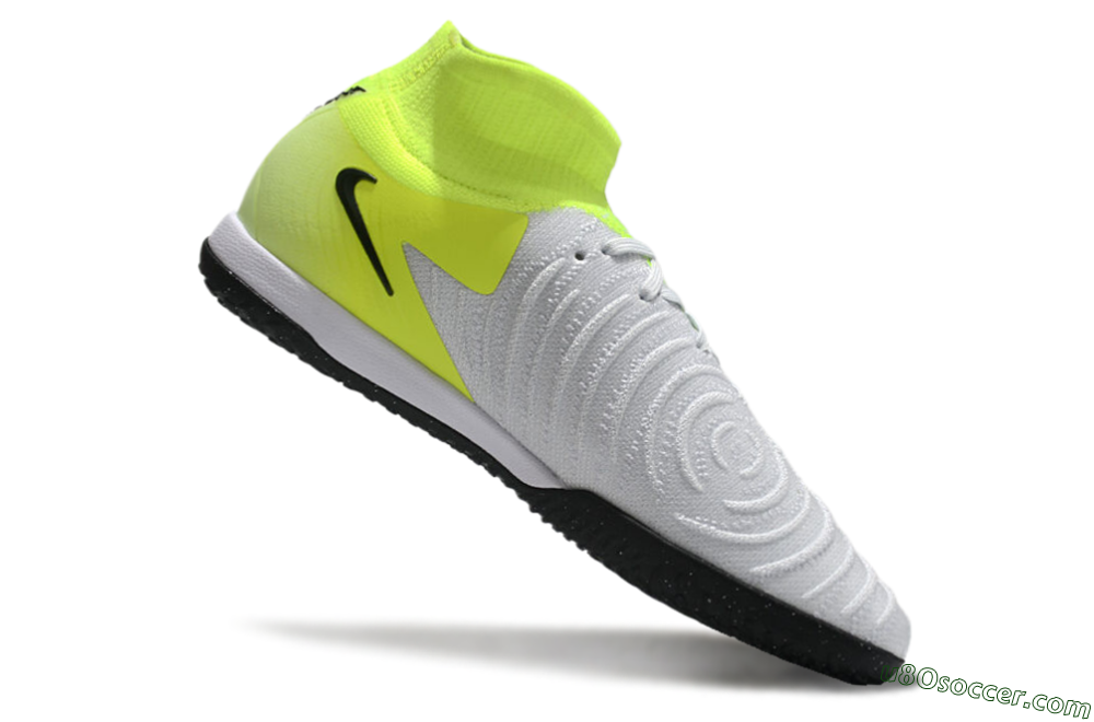 Nike Phantom Luna Elite NU IC Indoor & Futsal Soccer Shoes - Grey/Yellow/Black 4