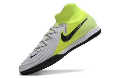 Nike Phantom Luna Elite NU IC Indoor & Futsal Soccer Shoes - Grey/Yellow/Black
