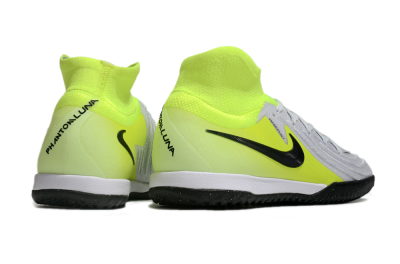 Nike Phantom Luna Elite NU IC Indoor & Futsal Soccer Shoes - Grey/Yellow/Black