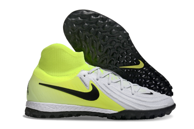 Nike Phantom Luna Elite NU TF Artificial Turf Soccer Shoes - Grey/Yellow/Black