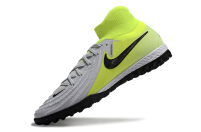 Nike Phantom Luna Elite NU TF Artificial Turf Soccer Shoes - Grey/Yellow/Black