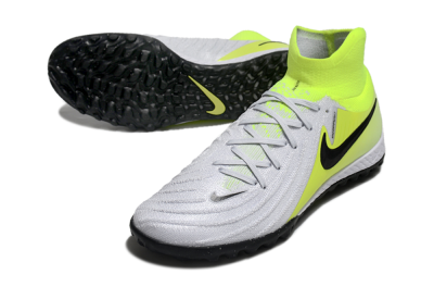 Nike Phantom Luna Elite NU TF Artificial Turf Soccer Shoes - Grey/Yellow/Black