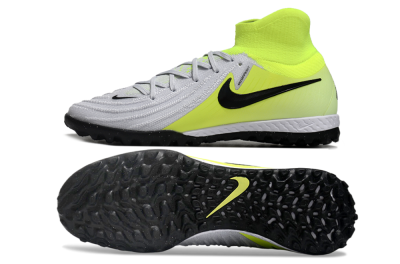 Nike Phantom Luna Elite NU TF Artificial Turf Soccer Shoes - Grey/Yellow/Black