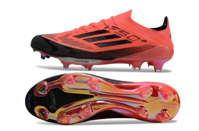 Adidas F50+ Lightstrike Pro FG Firm Ground Soccer Cleats - Red/Black