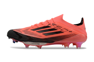 Adidas F50+ Lightstrike Pro FG Firm Ground Soccer Cleats - Red/Black