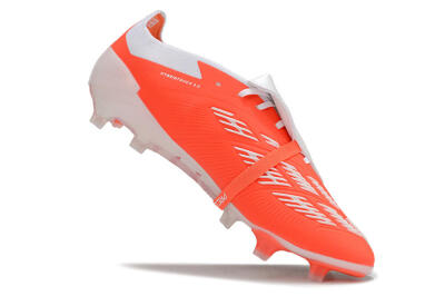 Adidas Predator Elite Foldover Tongue FG Firm Ground Soccer Cleats - Red/White