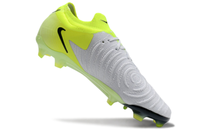 Nike Phantom Luna Elite FG Firm Ground Soccer Cleats - Grey/Yellow/Black