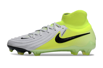 Nike Phantom Luna Elite FG Firm Ground Soccer Cleats - Grey/Yellow/Black