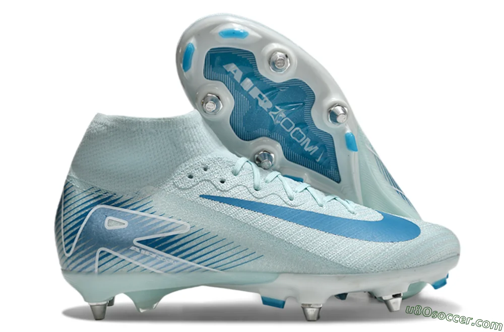 NIKE Air Zoom Mercurial 水色 スポーツシューズ Nike Air Zoom Mercurial Superfly 10 Elite SG Soccer Cleats