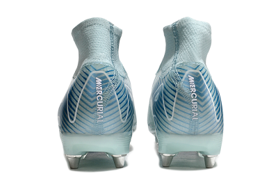 Nike Air Zoom Mercurial Superfly 10 Elite SG Soft Ground Soccer Cleats - Jade/Blue/White
