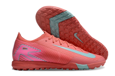 Nike Air Zoom Mercurial Vapor 16 Elite TF Artificial Turf Soccer Shoes - Red/Jade/White