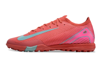 Nike Air Zoom Mercurial Vapor 16 Elite TF Artificial Turf Soccer Shoes - Red/Jade/White