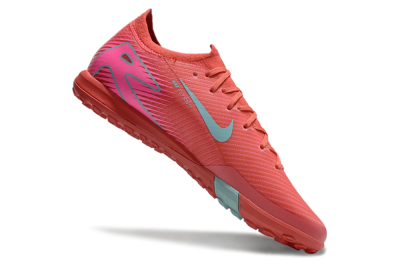 Nike Air Zoom Mercurial Vapor 16 Elite TF Artificial Turf Soccer Shoes - Red/Jade/White
