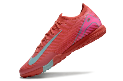 Nike Air Zoom Mercurial Vapor 16 Elite TF Artificial Turf Soccer Shoes - Red/Jade/White