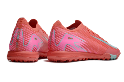 Nike Air Zoom Mercurial Vapor 16 Elite TF Artificial Turf Soccer Shoes - Red/Jade/White