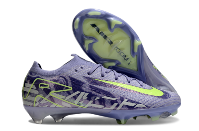 Nike Air Zoom Mercurial Vapor 16 Elite FG Firm Ground Soccer Cleats - Purple/Yellow/White