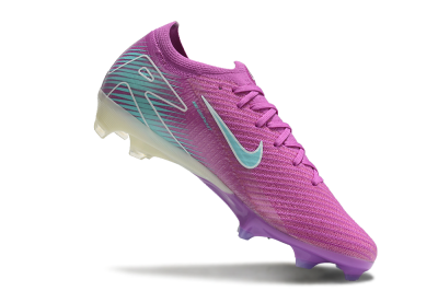 Nike Air Zoom Mercurial Vapor 16 Elite FG Firm Ground Soccer Cleats - Purple/Mint