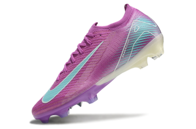 Nike Air Zoom Mercurial Vapor 16 Elite FG Firm Ground Soccer Cleats - Purple/Mint