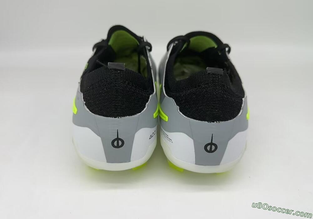 Nike Tiempo Legend 10 Elite AG Artificial Grass Soccer Cleats - Silver/Black/Yellow
