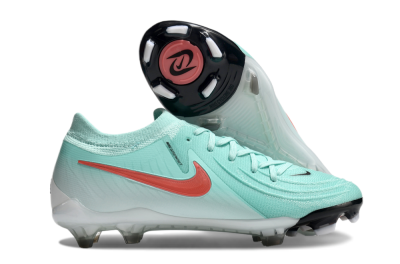 Nike Phantom Luna Elite FG Firm Ground Soccer Cleats - Jade/Red/White