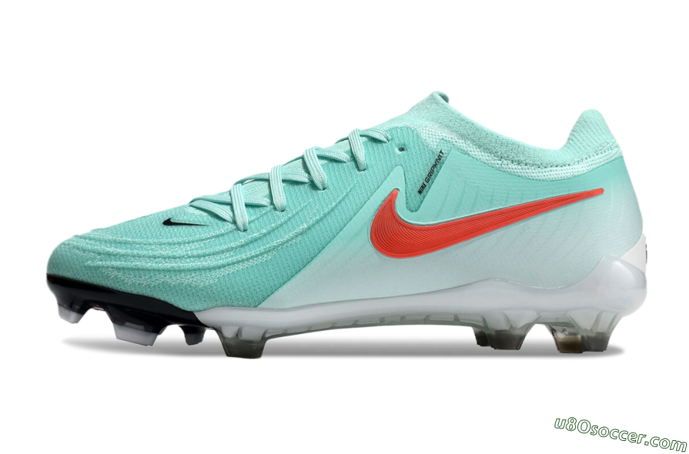 Nike Phantom Luna Elite FG Firm Ground Soccer Cleats - Jade/Red/White 1