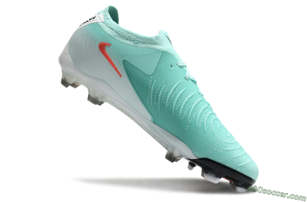 Nike Phantom Luna Elite FG Firm Ground Soccer Cleats - Jade/Red/White 3