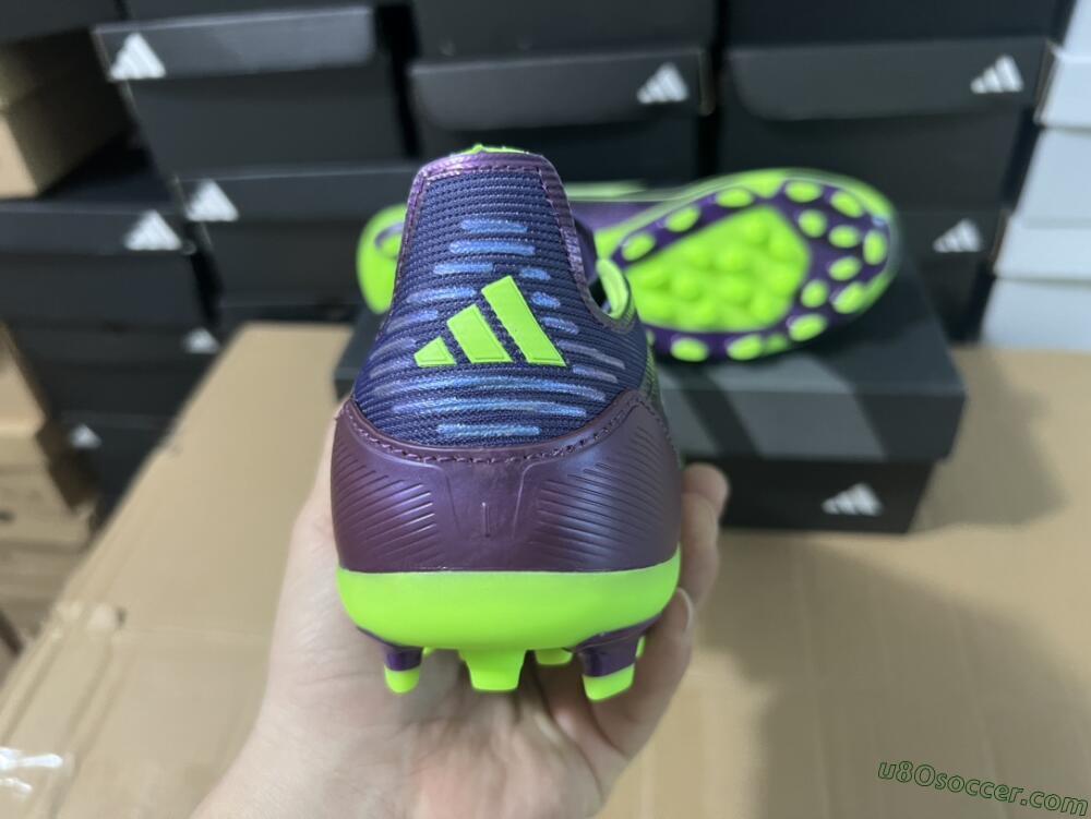 Adidas F50 Elite MG Multi Ground Soccer Cleats - Purple/Yellow