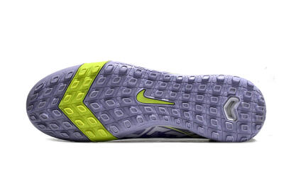 Nike Air Zoom Mercurial Superfly 10 Elite TF Artificial Turf Soccer Shoes - Purple/Yellow/White