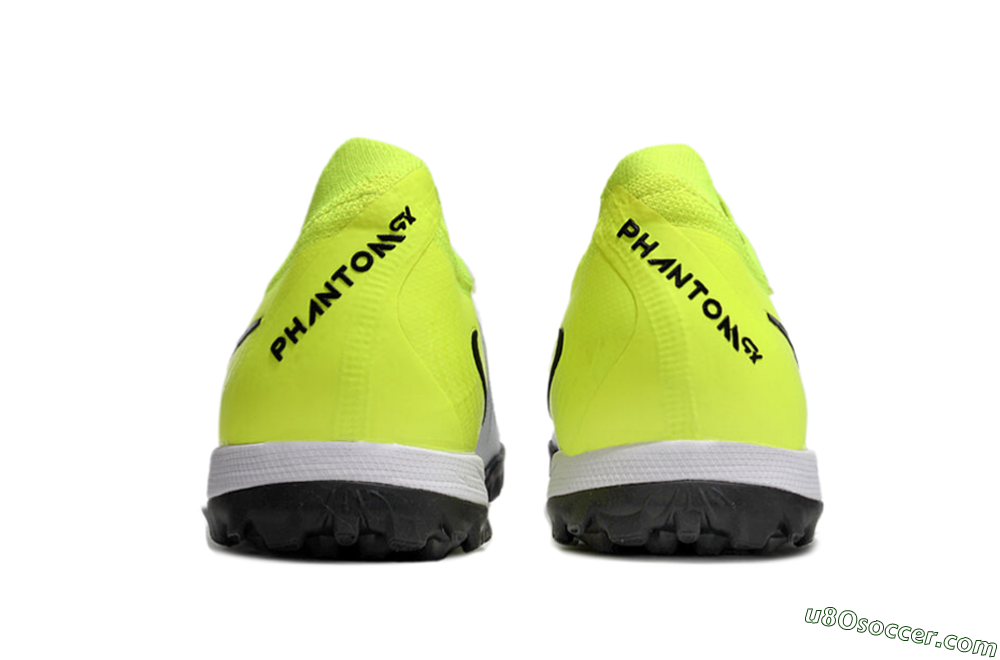 Nike Phantom Luna Elite TF Artificial Turf Soccer Shoes - Grey/Yellow/Black 5