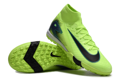 Nike Air Zoom Mercurial Superfly 10 Elite TF Artificial Turf Soccer Shoes - Yellow/Black/Blue