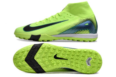 Nike Air Zoom Mercurial Superfly 10 Elite TF Artificial Turf Soccer Shoes - Yellow/Black/Blue