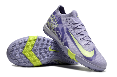 Nike Air Zoom Mercurial Vapor 16 Elite TF Artificial Turf Soccer Shoes - Purple/Yellow/White