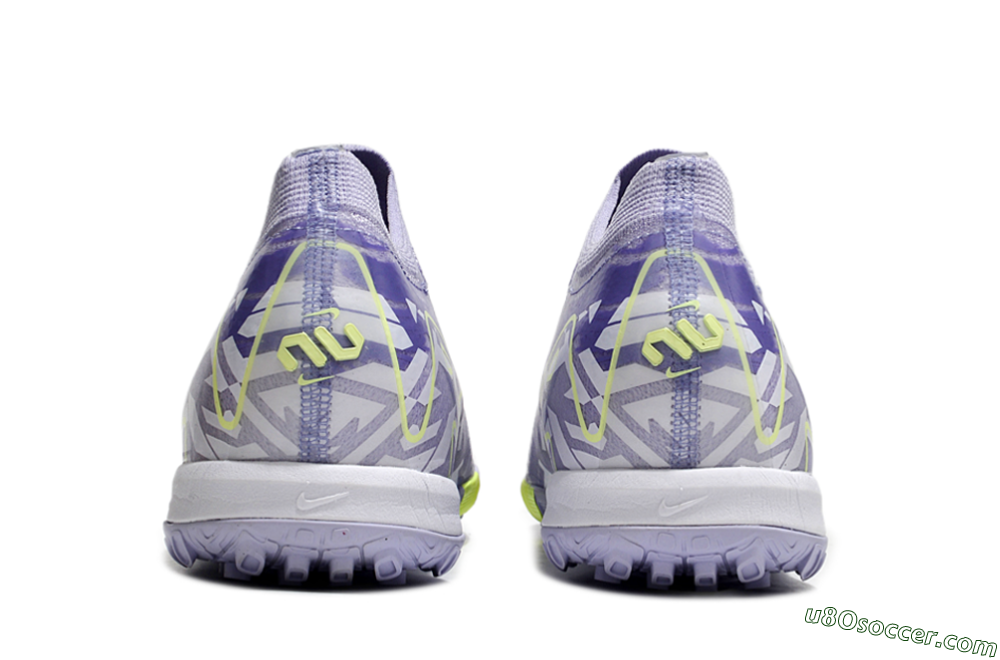 Nike Air Zoom Mercurial Vapor 16 Elite TF Artificial Turf Soccer Shoes - Purple/Yellow/White 5