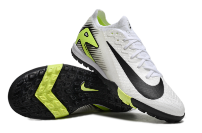Nike Air Zoom Mercurial Vapor 16 Elite TF Artificial Turf Soccer Shoes - White/Black/Yellow