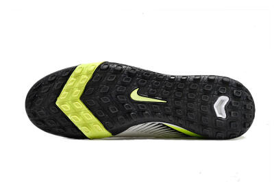 Nike Air Zoom Mercurial Vapor 16 Elite TF Artificial Turf Soccer Shoes - White/Black/Yellow